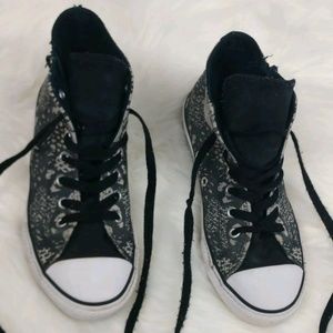 Converse with a cool pattern